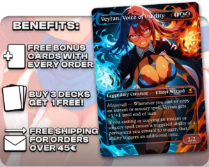 Narset, Enlightened Exile | Academy Waifus | Commander Deck — benefits information