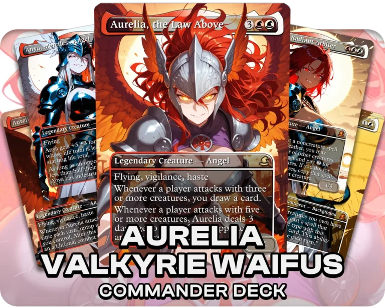 Aurelia, The Law Above | Valkyrie Waifus | Commander Deck — deck cover