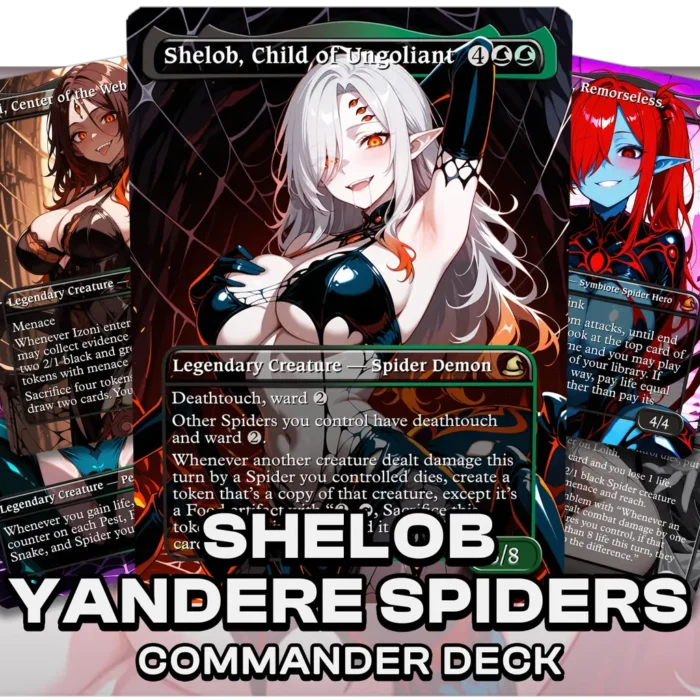 Shelob, Child of Ungoliant | Yandere Spider Waifus | Commander Deck — deck cover
