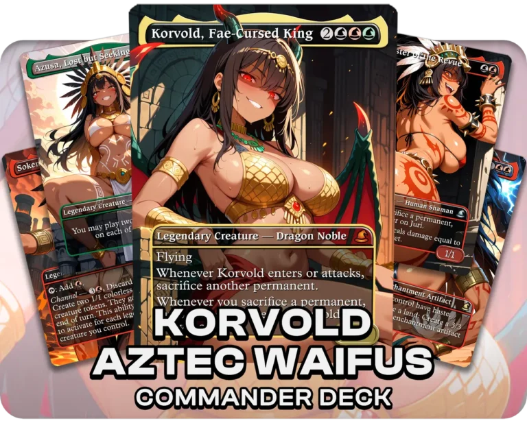 Korvold, Fae-Cursed King | Aztec Waifus | Commander Deck — deck cover