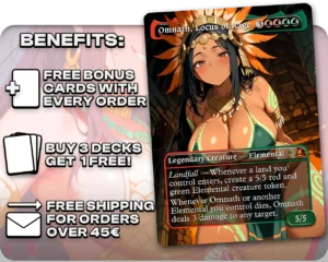 Korvold, Fae-Cursed King | Aztec Waifus | Commander Deck — benefits information