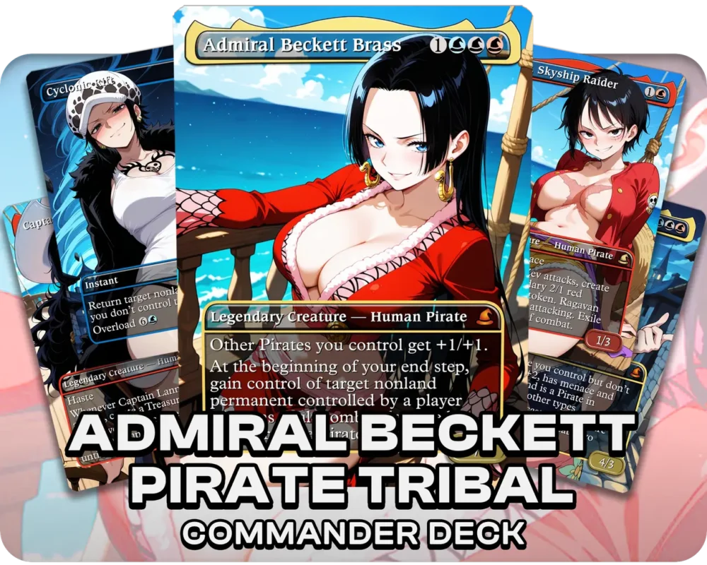 Admiral Pirate Tribal | One Piece Waifus | Commander Deck — deck cover