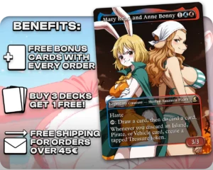 Admiral Pirate Tribal | One Piece Waifus | Commander Deck — benefits information