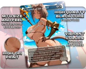 Winota, Joiner of Forces | Feral Summer Waifus | Commander Deck — card stock and finish guide