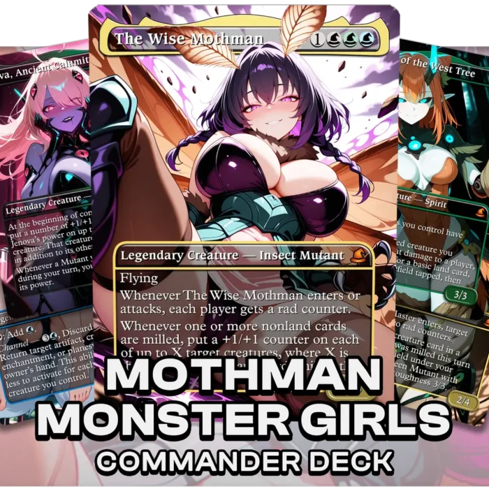 The Wise Mothman | Monster Waifus | Commander Deck — deck cover