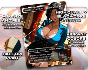 Liesa, Shroud of Dusk | MILF Waifus | Commander Deck — card stock and finish guide