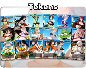 Ellivere of the Wild Court | Tennis Court Waifus | Commander Deck — token artwork overview