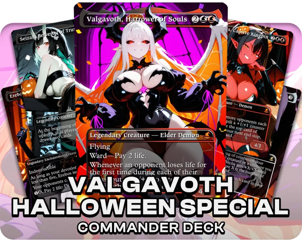 Valgavoth, Harrower of Souls | Halloween Special | Commander Deck — deck cover