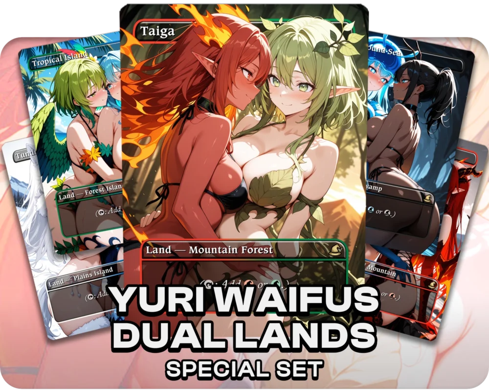 Yuri Waifus | Dual Lands Set (10 Cards) — collection cover