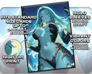 Aesi, Tyrant of Gyre Strait holo sleeves, card compatibility and finish guide