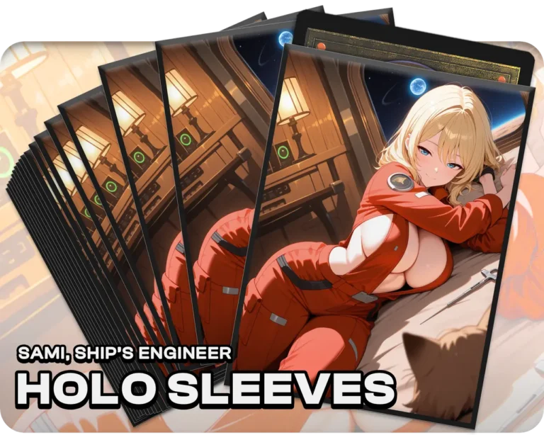 Sami, Ship's Engineer holo sleeves, pack artwork