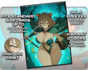Bello, Bard of the Brambles holo sleeves, card compatibility and finish guide