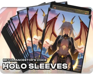 Betor, Ancestor's Voice holo sleeves, pack artwork