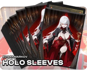 Edgar Markov holo sleeves, pack artwork