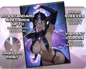 Golbez, Crystal Collector holo sleeves, card compatibility and finish guide