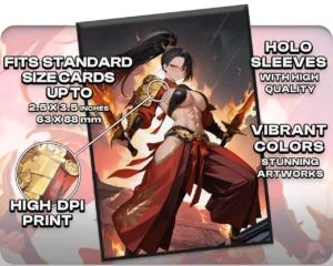 Isshin, Two Heavens as One holo sleeves, card compatibility and finish guide