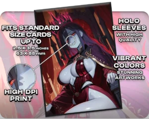 Nekusar, the Mindrazer holo sleeves, card compatibility and finish guide