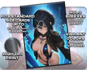 Noctis, Prince of Lucis holo sleeves, card compatibility and finish guide
