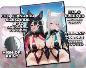 Rin and Seri, Inseparable holo sleeves, card compatibility and finish guide