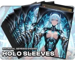 Shorikai, Genesis Engine holo sleeves, pack artwork