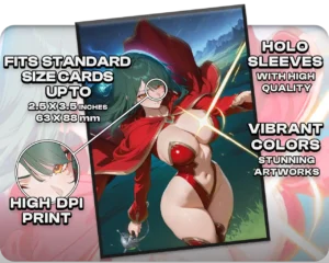 Terra, Herald of Hope holo sleeves, card compatibility and finish guide