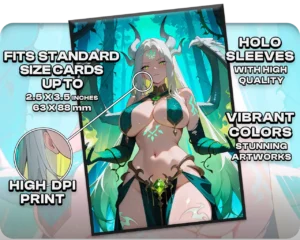 Teval, the Balanced Scale holo sleeves, card compatibility and finish guide