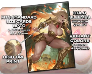 Voja, Jaws of the Conclave holo sleeves, card compatibility and finish guide