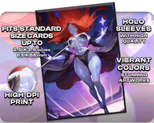 Trance Kuja, Fate Defied [B] holo sleeves, card compatibility and finish guide