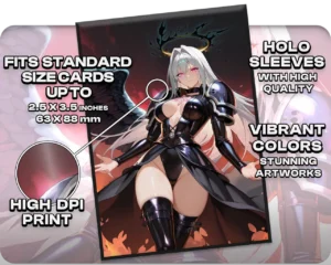 Sephiroth, One-Winged Angel [B] holo sleeves, card compatibility and finish guide