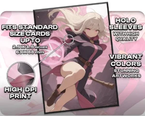 Luna Dark ALT v1 holo sleeves, card compatibility and finish guide