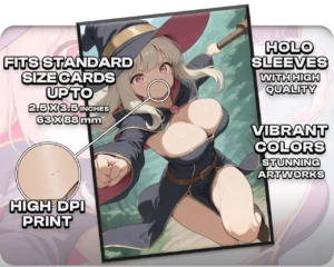 Luna Dark ALT v2 holo sleeves, card compatibility and finish guide