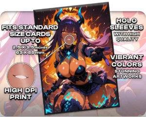 Ashling, the Limitless holo sleeves, card compatibility and finish guide