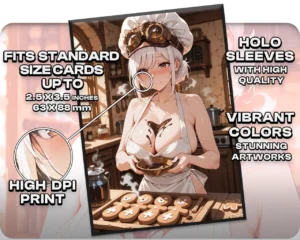 Brenard, Ginger Sculptor holo sleeves, card compatibility and finish guide