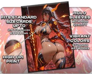Brimaz, Blight of Oreskos v2 holo sleeves, card compatibility and finish guide