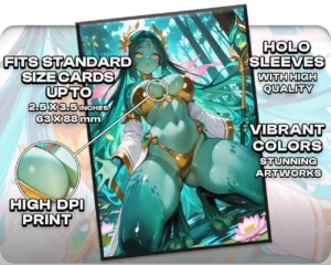 Clement, the Worrywort holo sleeves, card compatibility and finish guide