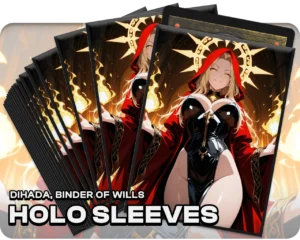 Dihada, Binder of Wills holo sleeves, pack artwork