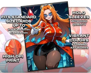 Dr. Eggman holo sleeves, card compatibility and finish guide