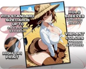 Folk Hero v2 holo sleeves, card compatibility and finish guide