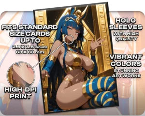 Hashaton, Scarab's Fist holo sleeves, card compatibility and finish guide