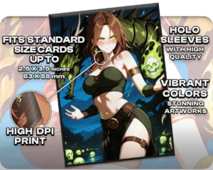 Meren of Clan Nel Toth holo sleeves, card compatibility and finish guide