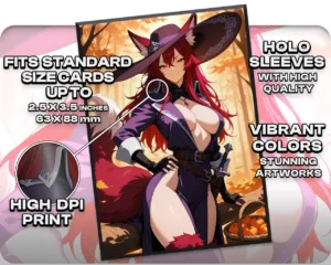 Mr. Foxglove holo sleeves, card compatibility and finish guide