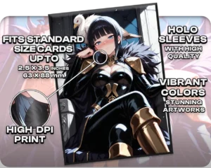 Rev, Tithe Extractor holo sleeves, card compatibility and finish guide