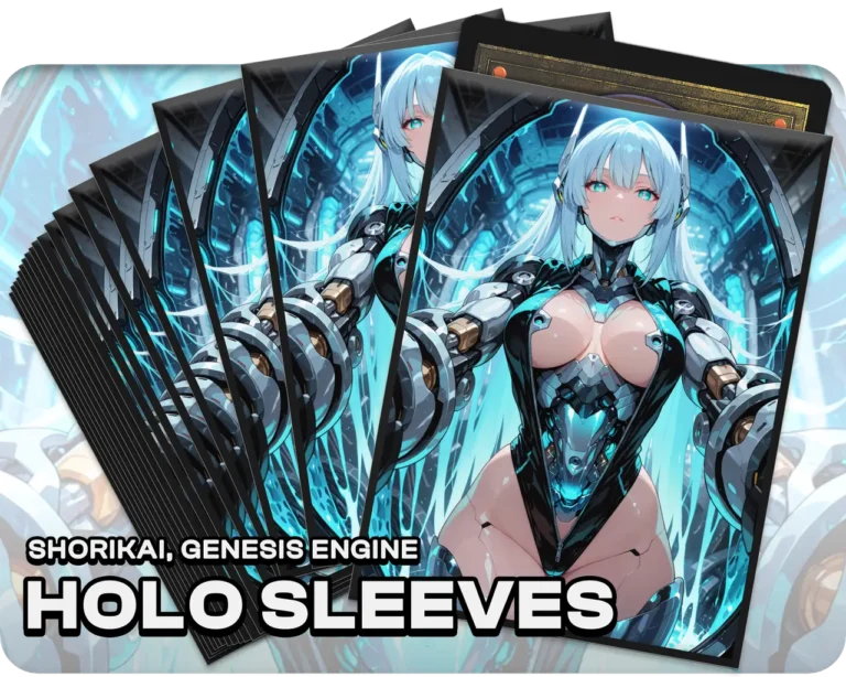 Shorikai, Genesis Engine holo sleeves, pack artwork