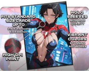 Spider‑Man 2099 holo sleeves, card compatibility and finish guide