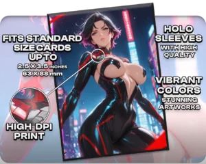 Spider‑Man 2099 v2 holo sleeves, card compatibility and finish guide