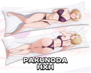 Pakunoda dakimakura front and back artwork