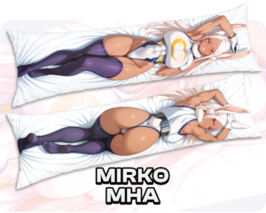 Mirko dakimakura front and back artwork
