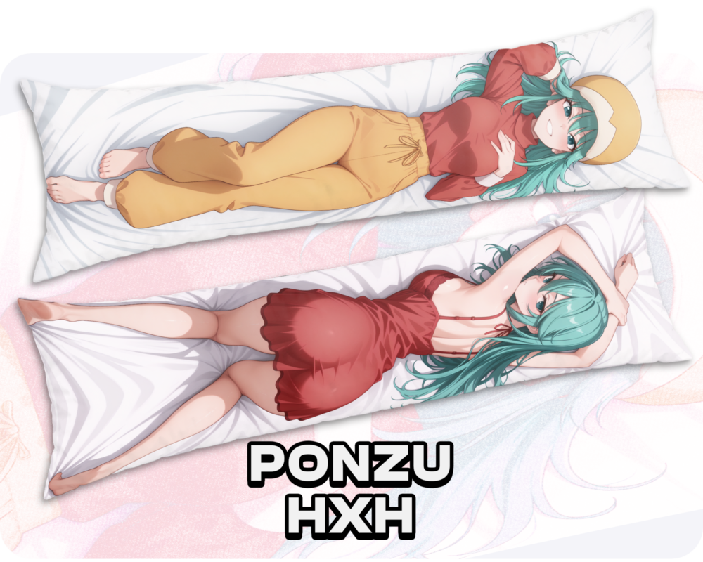 Ponzu dakimakura front and back artwork