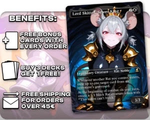 Vren, the Relentless Goth Rat Waifus Commander deck – Benefits