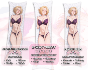Pakunoda dakimakura fabric options